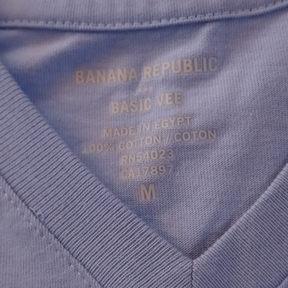 Banana republic basic eve light blue shirt